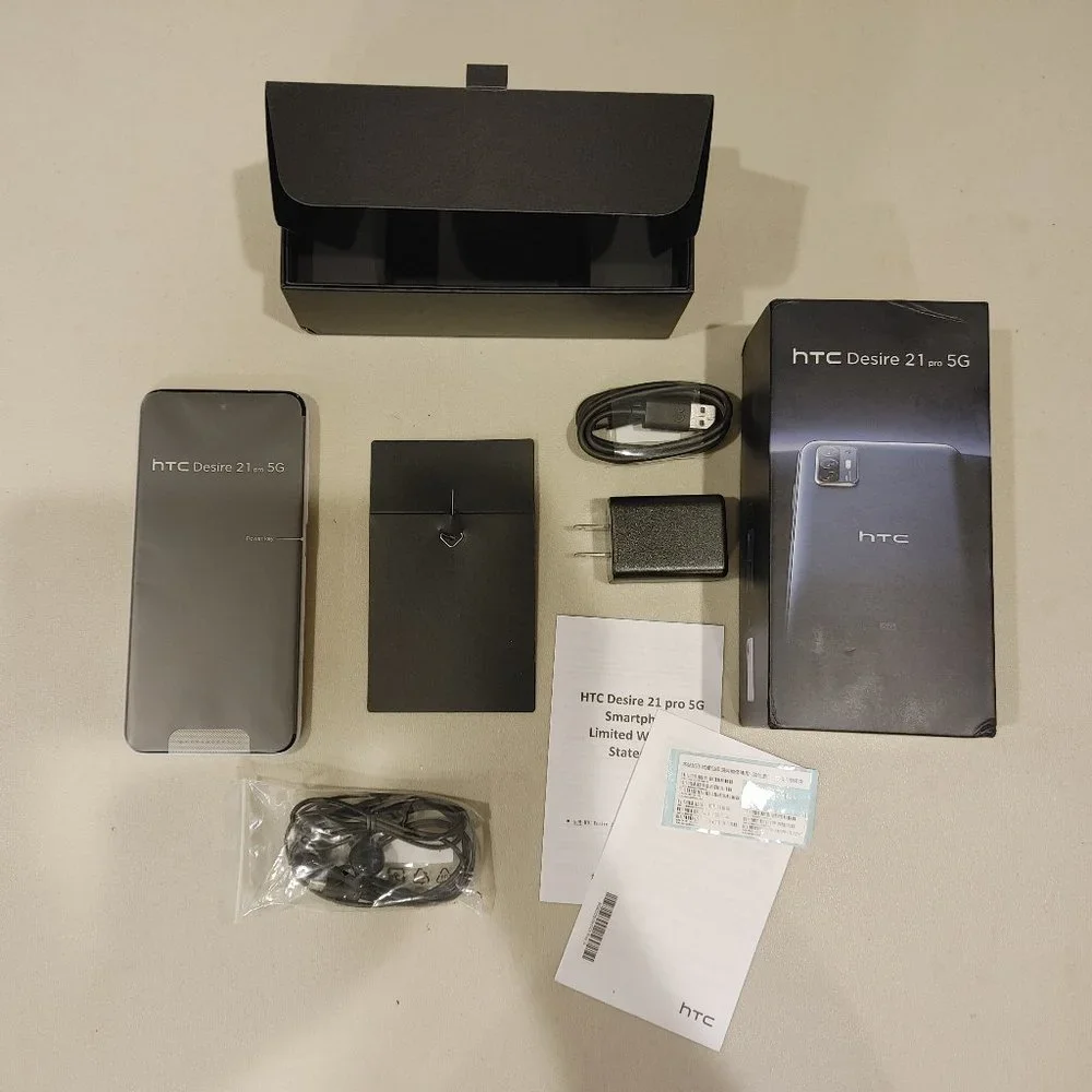NEW Purple HTC Desire 21 pro 5G 128GB/8GB 6.7